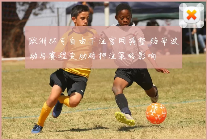 欧洲杯可自由下注官网调整 赔率波动与赛程变动对押注策略影响